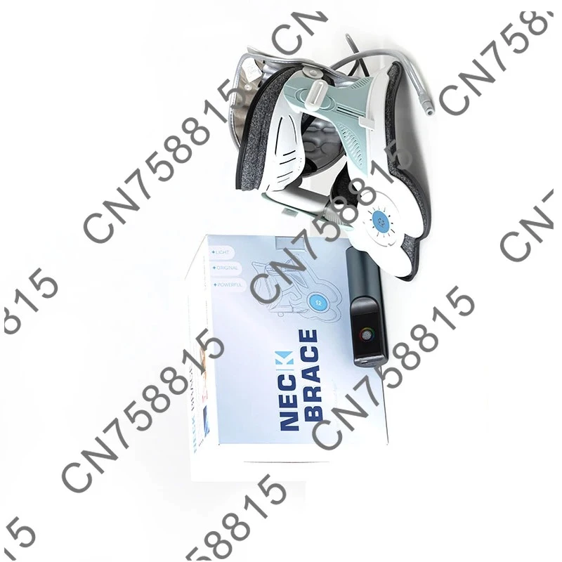 

Cervical correction device, for decompression of the cervical spine to relax the neck and shoulders traction belt