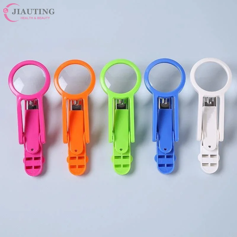 Creative Magnifying Glass Nail Clippers Anti Splash Nail Clippers Individually Fitted Nail Clippers