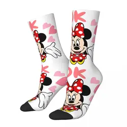 Cute Girl's Minnie Mouse Mickey Mouse Socks Funny Cartoon Merchandise Crew Socks Cute Birthday Present