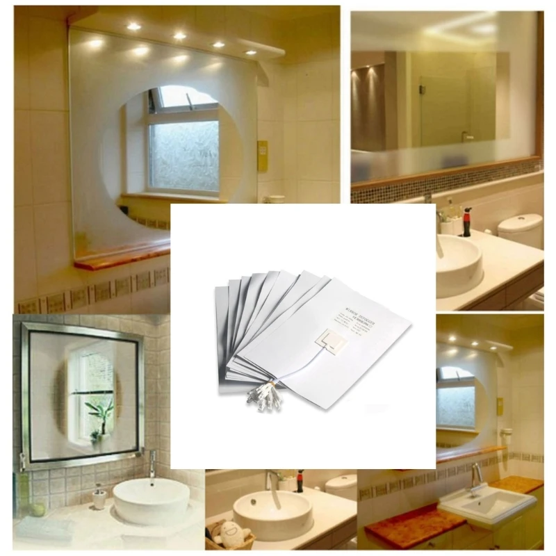 Fog Resistant Film for 12V Bathroom Mirrors Never Struggle with FoggReflections Again