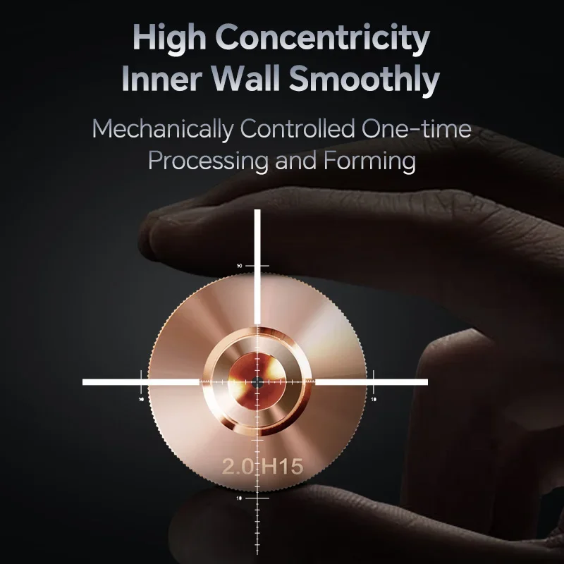 Fiber Laser Cutting Nozzle D32 M14 H15 Single Double Layer 1.2 1.5 2.5 3.0 4.0 Raytools Bodor Fiber Cutting Head Conusmables