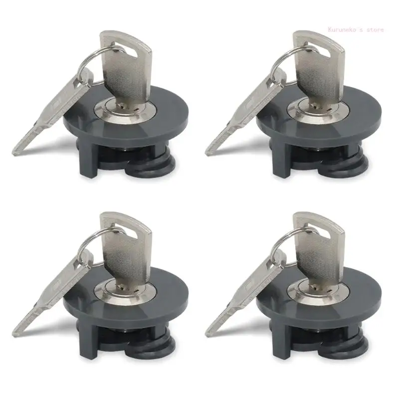 4Pcs Durable ABS Socket Lock High Security Lock Power Theft Prevention Lock Prevention Lock Widely Used Indoor