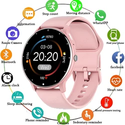 LIGE 2024 Smart watch Ladies Full touch Screen Sport Fitness orologio IP67 impermeabile Bluetooth per Android iOS Smart watch femminile