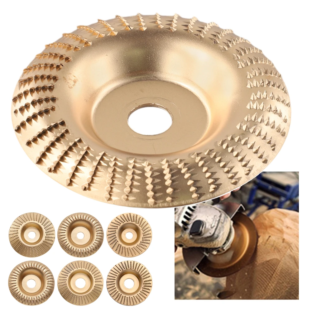 100mm Metal Grinding Discs Woodworking Grinding Wheel Angle Grinder Disc Sanding Flat Bevel Rotary Disc Abrasive Tool