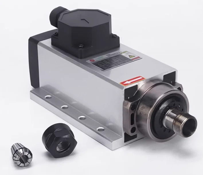 Low Price Hot Sale Air-Cooled CNC Spindle Motor 1.5KW-6KW High-Efficiency BT30 Bearing for Milling & Boring Machines