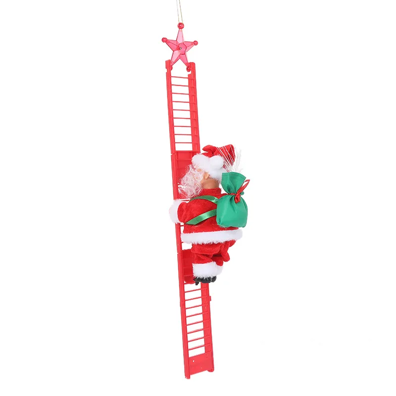 Electric Ladder Santa Claus Christmas Gifts Children\'s Toys Music Decorations Birthday Gifts New Year\'s Gifts Fun  Funny