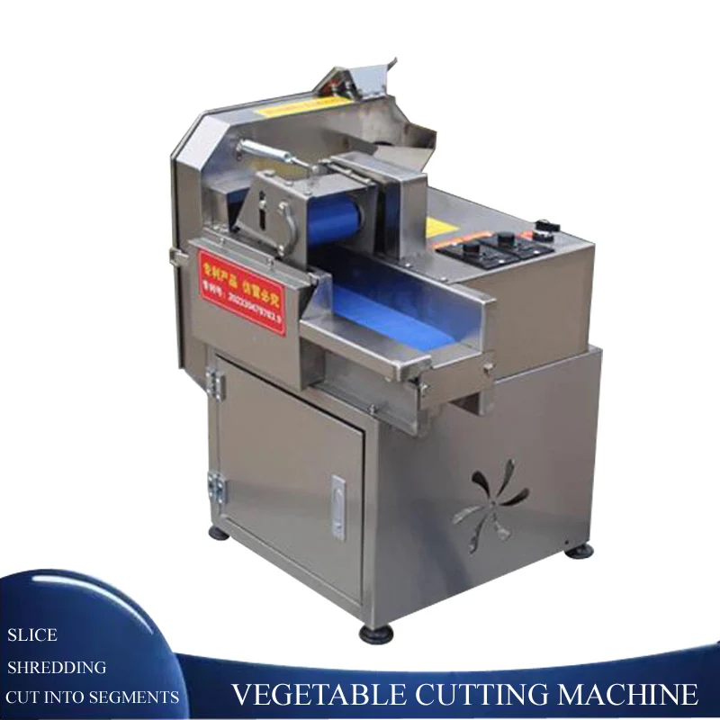 Newly Upgraded Multi-Functional Vegetable Cutting Machine For Potato Radish Celery Leek Scallion Slicing Shredding Machine