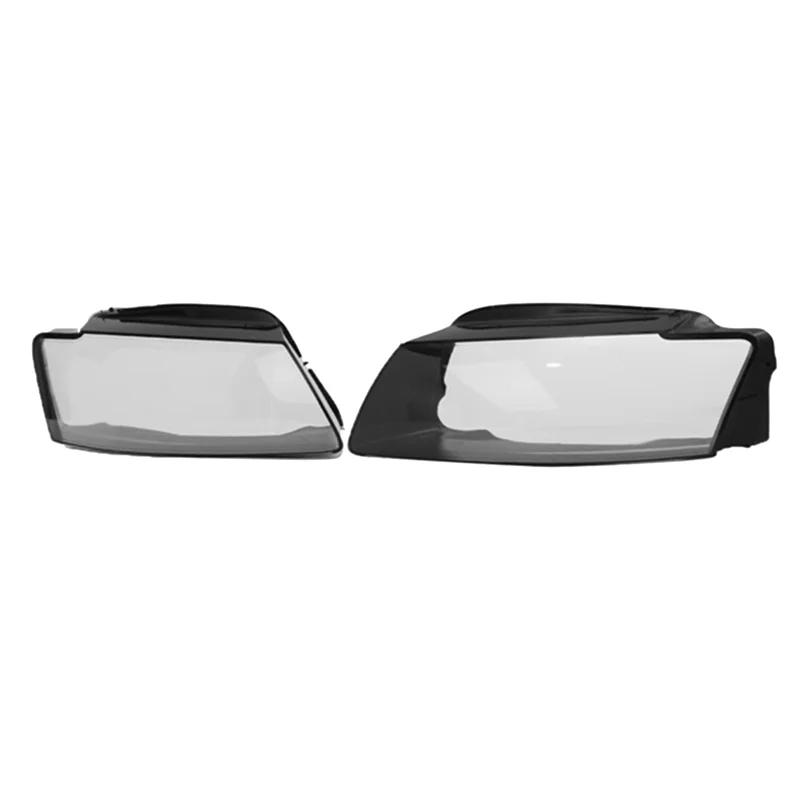 1Pair 8T0941030 8T0941029 Front Headlight Cover Lens Shell for A5 S5 RS5 2007-2012 Light Lampshade Housing