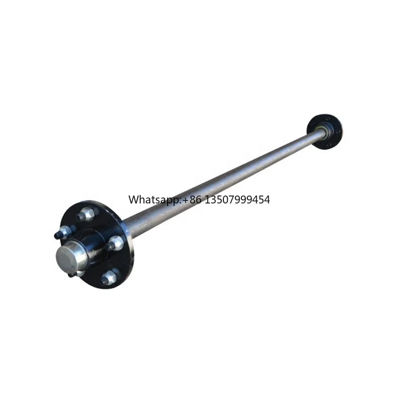 750KG Camper Boat Trailer Axle with 5 Bolt Wheel Lazy Hub