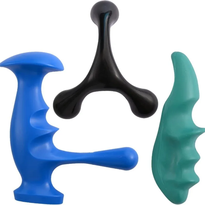 Manual Trigger Point Massage Tool Set, Ergonomic Thumb Saver for Deep Tissue & Muscle Relief