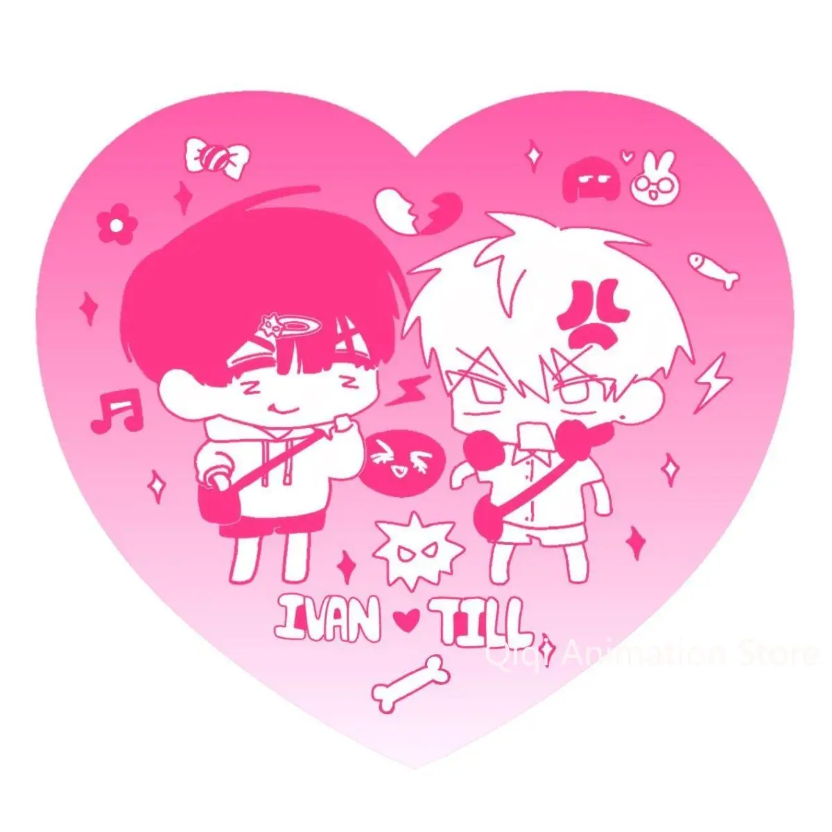 

Alien Stage Ivan Till Pins, милые значки в стиле аниме, броши, булавка на лацкан, рюкзак, шляпа, аксессуары, коллекционные рождественские подарки