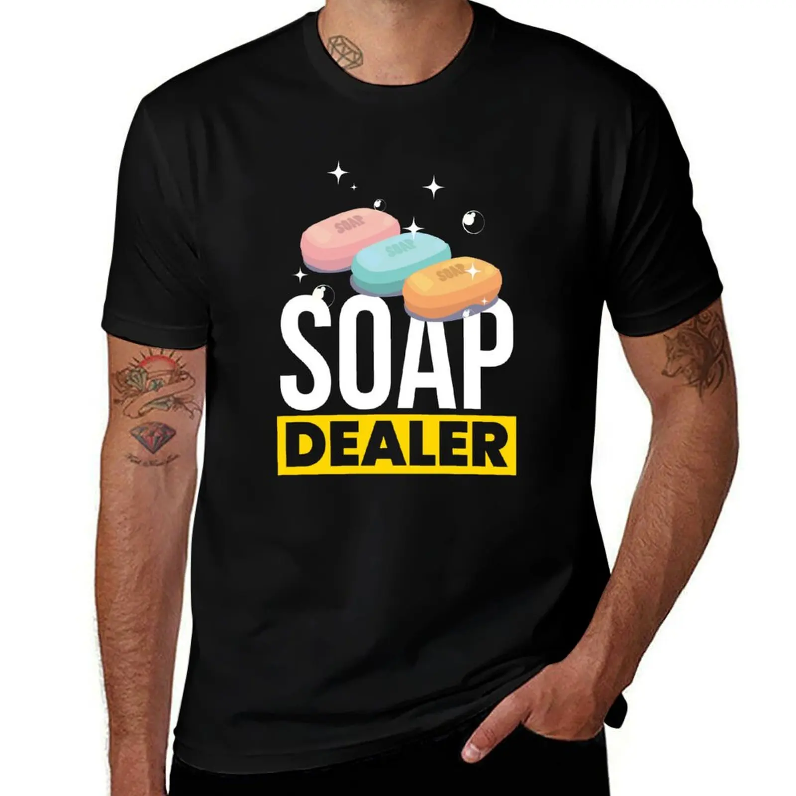 Soap Dealer Soap Making T-Shirt Work Outdoor for Men T-Shirt