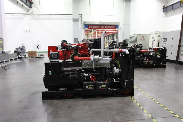 400V Generator 350 Kva 300 kw Silent diesel Generator Set Power Stations Small Steam Back Pressure Steam Turbine Generator