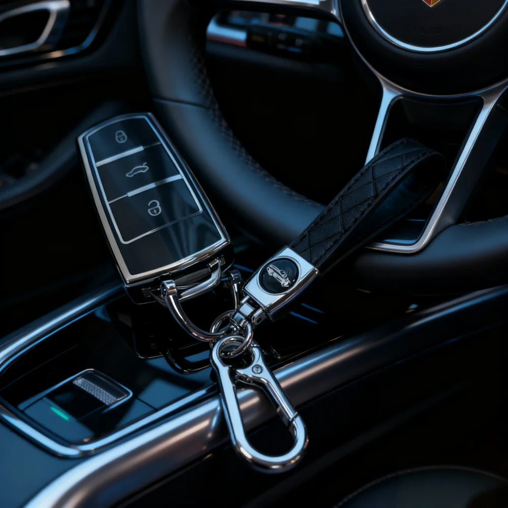 

Чехол для ключей с брелоком для ключей, автомобильный брелок для ключей или Volkswagen Passat CC B6/B7, B7L, 3C R36, Maogotan B5