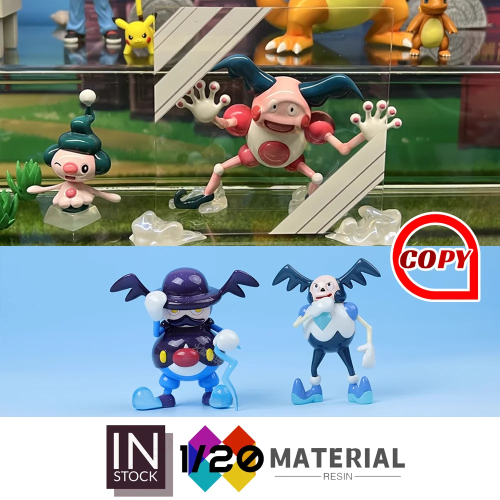 

[In Stock]1/20 Resin Scale World [Copy MH] - Mr. Mime & Mime Jr. & [Copy DM] Galarian Mr. Mime & Mr. Rime