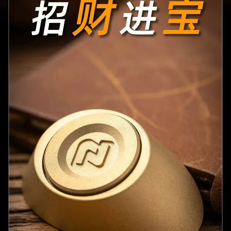 Used EDC Seiko Intelligent Manufacturing China Wind Yuanbao Lucky Treasure Fa Cai Means Adult Decompression Toy Decompression