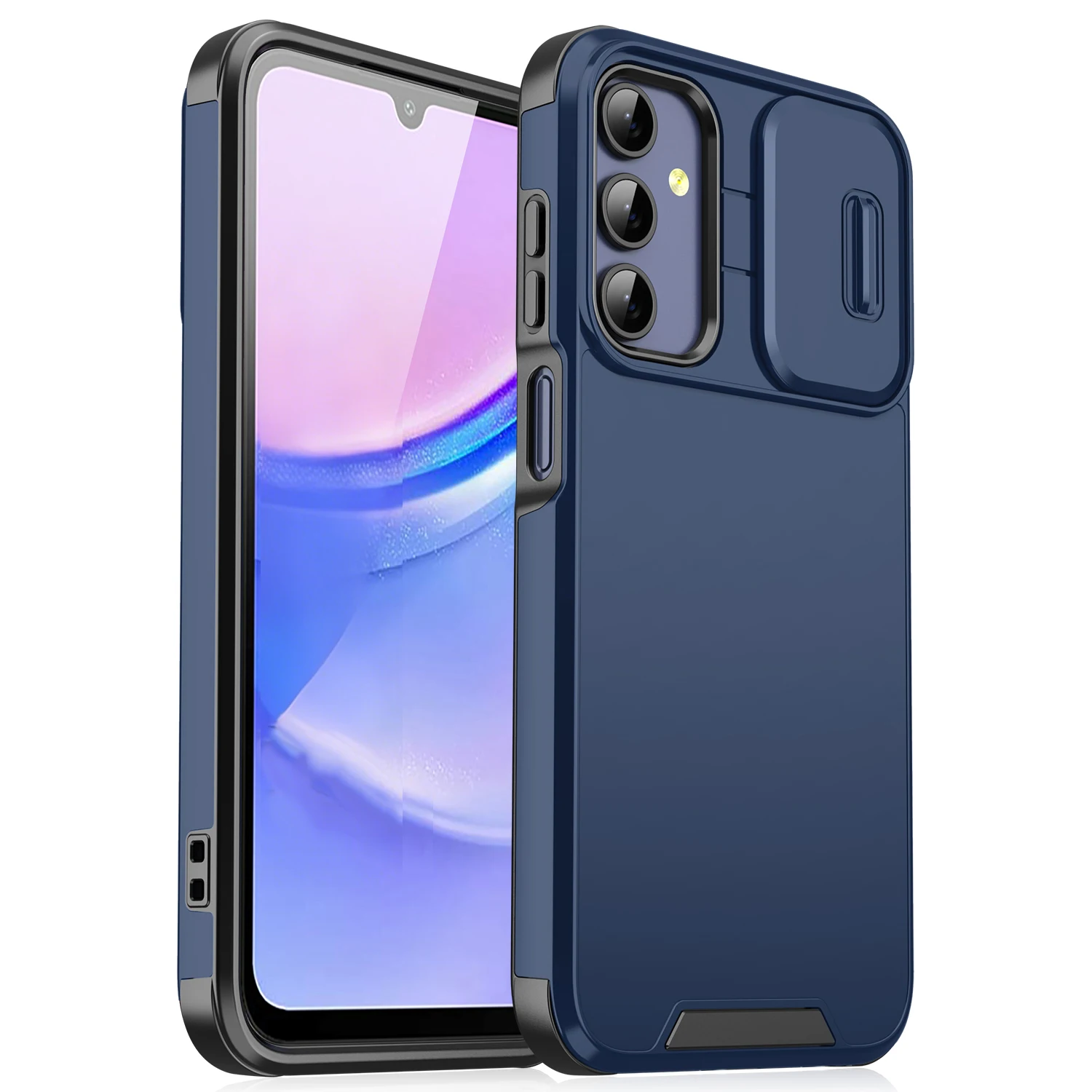 Silicone Soft Phone Case for Samsung Galaxy A55 A23 A25 A36 A35 A53 A54 A56 A32 5G Full Lens Protection Back Cover Cases