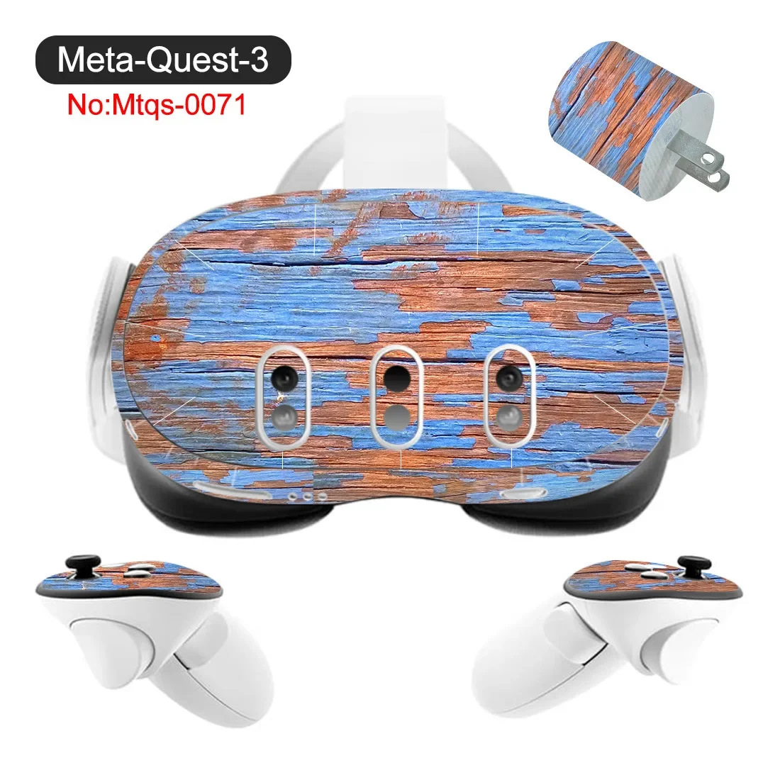 For Mate Quest 3 generation game console sticker protective film cover VR glasses handle personalized cartoon color sticker
