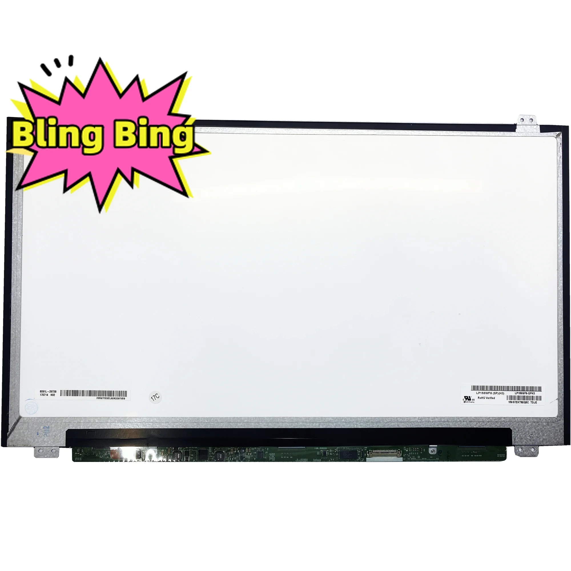 LP156WF6-SPH3 15,6-дюймовый сменный ЖК-экран для ноутбука с матрицей 1920 × 1080, 30 контактов