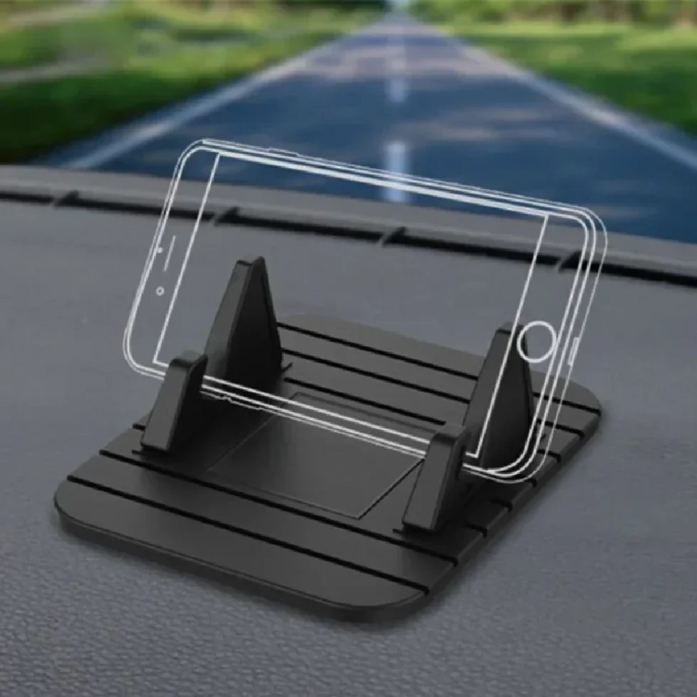 

Car Dashboard Silicone Mount Phone Holder Non Slip Mat GPS Navigation Bracket For iPhone Samsung Android Smart Phones Keys