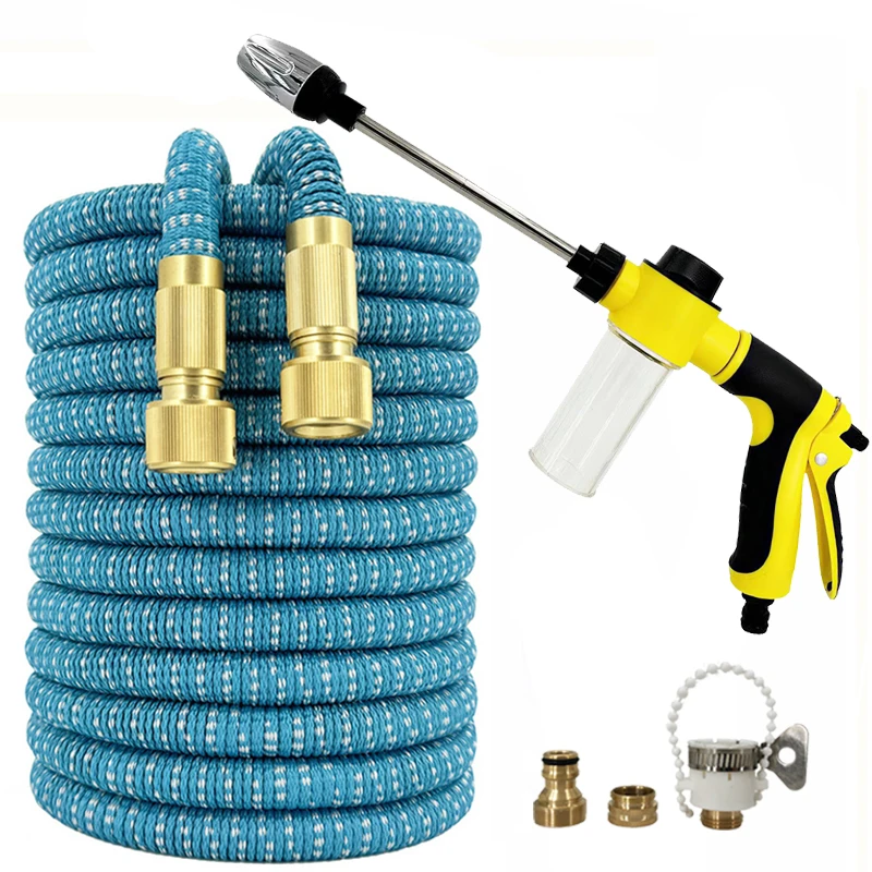 Expandable Magic Hose, High-Pressure Car Wash, Multifunctional, Water Gun, Home Garden Watering Pipe, Garden Supplies
