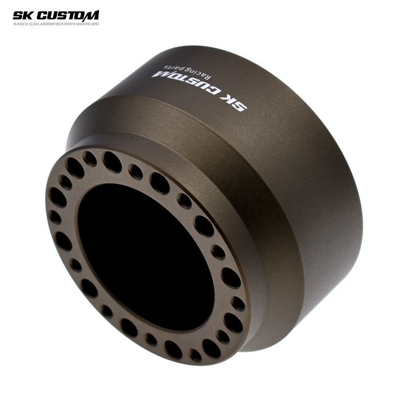 For Peugeot 206 207 307 408 Steering Wheel Short Hub Adapter Forged Aluminum Alloy Steering Wheel Base Boss Hub Car Modification