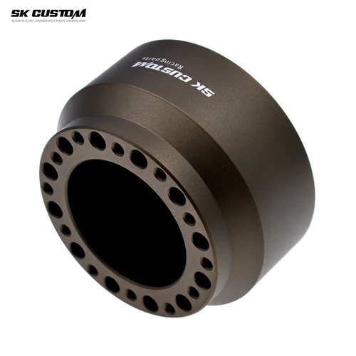 Imagen 2 del producto Adaptador de cubo corto para volante Peugeot 206, 207, 307, 408, Base de volante de aleación de aluminio forjado, modificación de coche Boss Hub