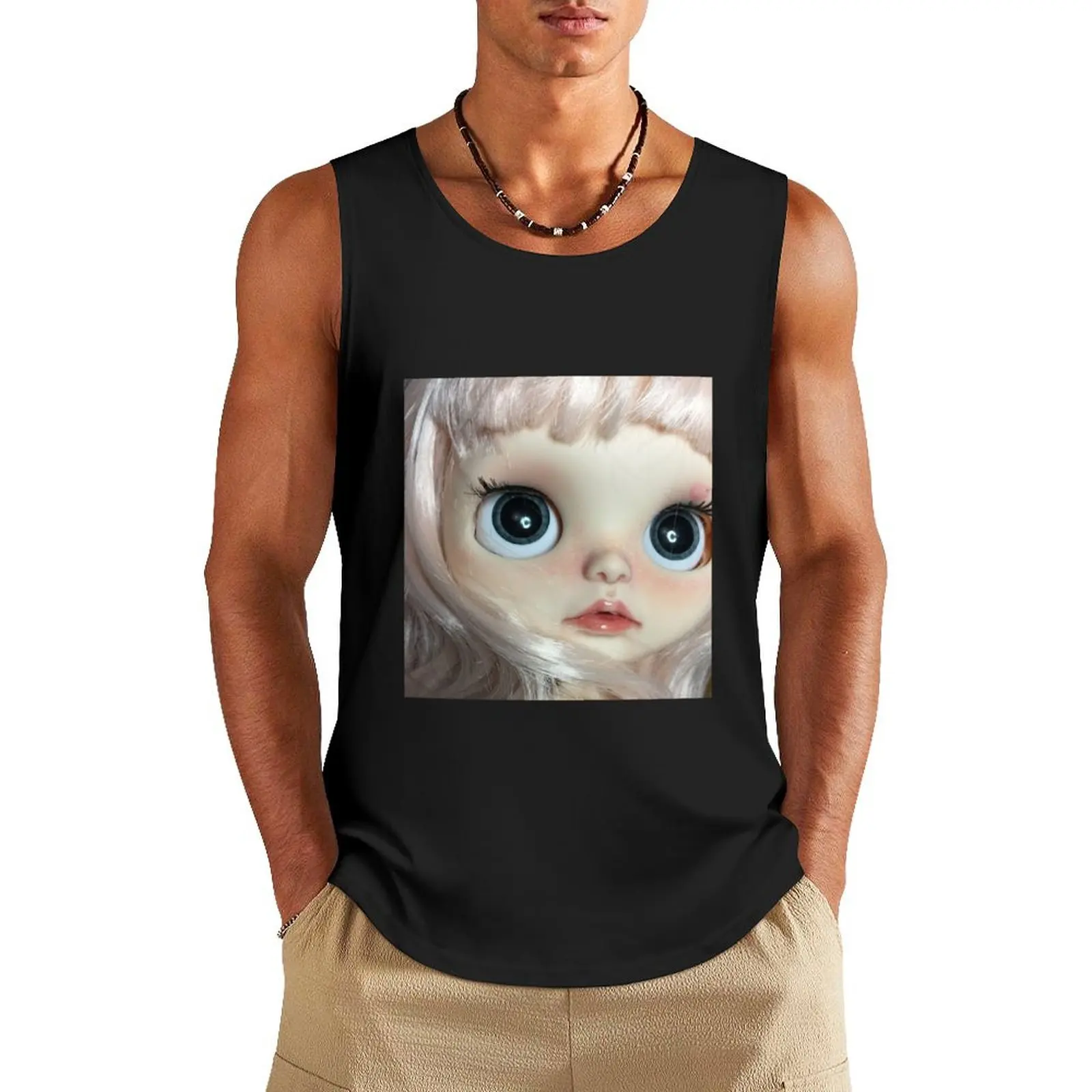 coquette blythe doll Tank Top Gym wear gym shirt men