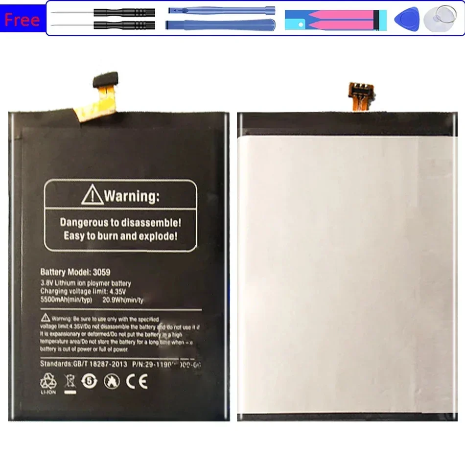 

5500mAh Battery for Ulefone Armor X X2 3059