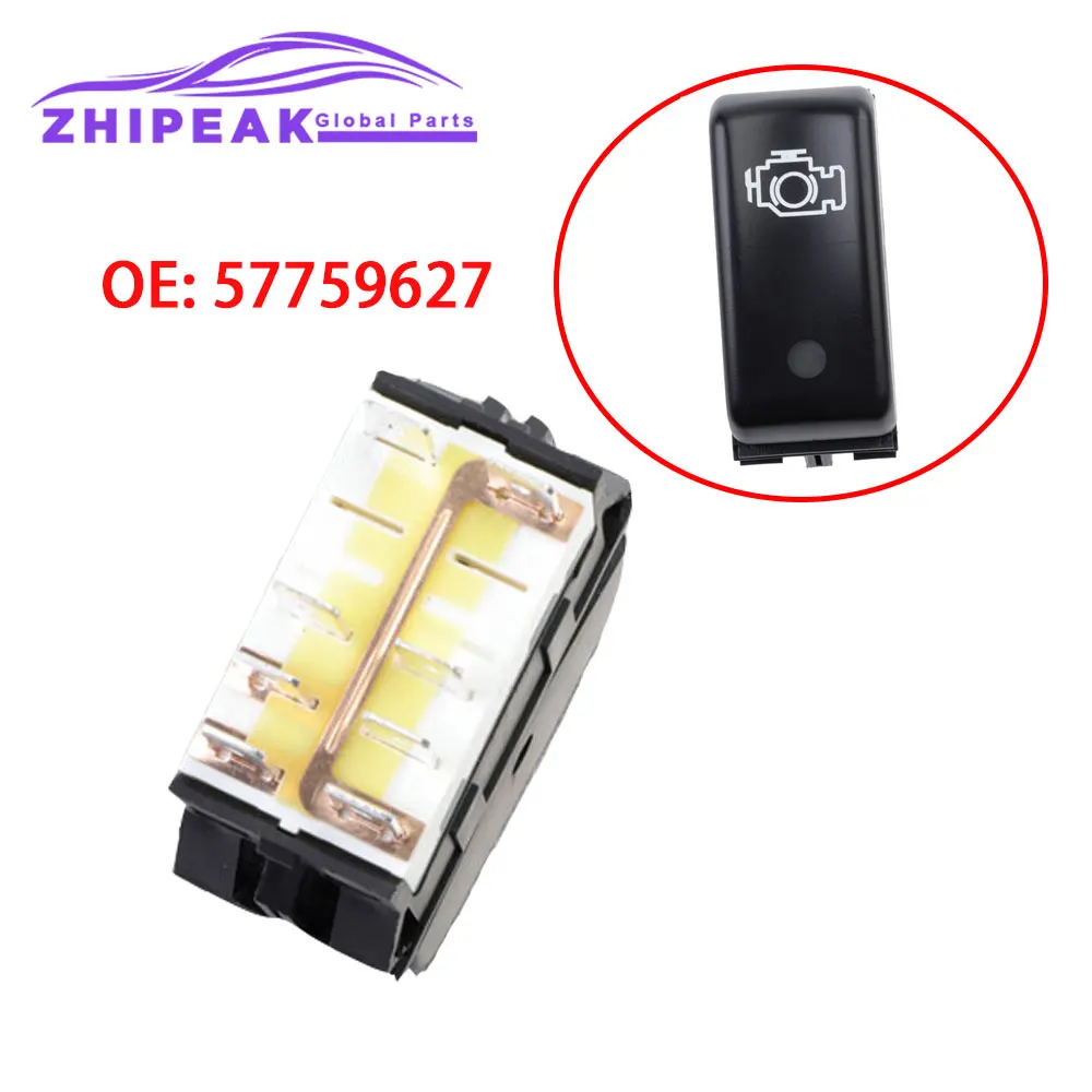 Botón de Control del Interruptor de Freno para Remolque de Coche 577.59627 57759627 P27104016 9015412 para Accesorios de Camiones Kenworth