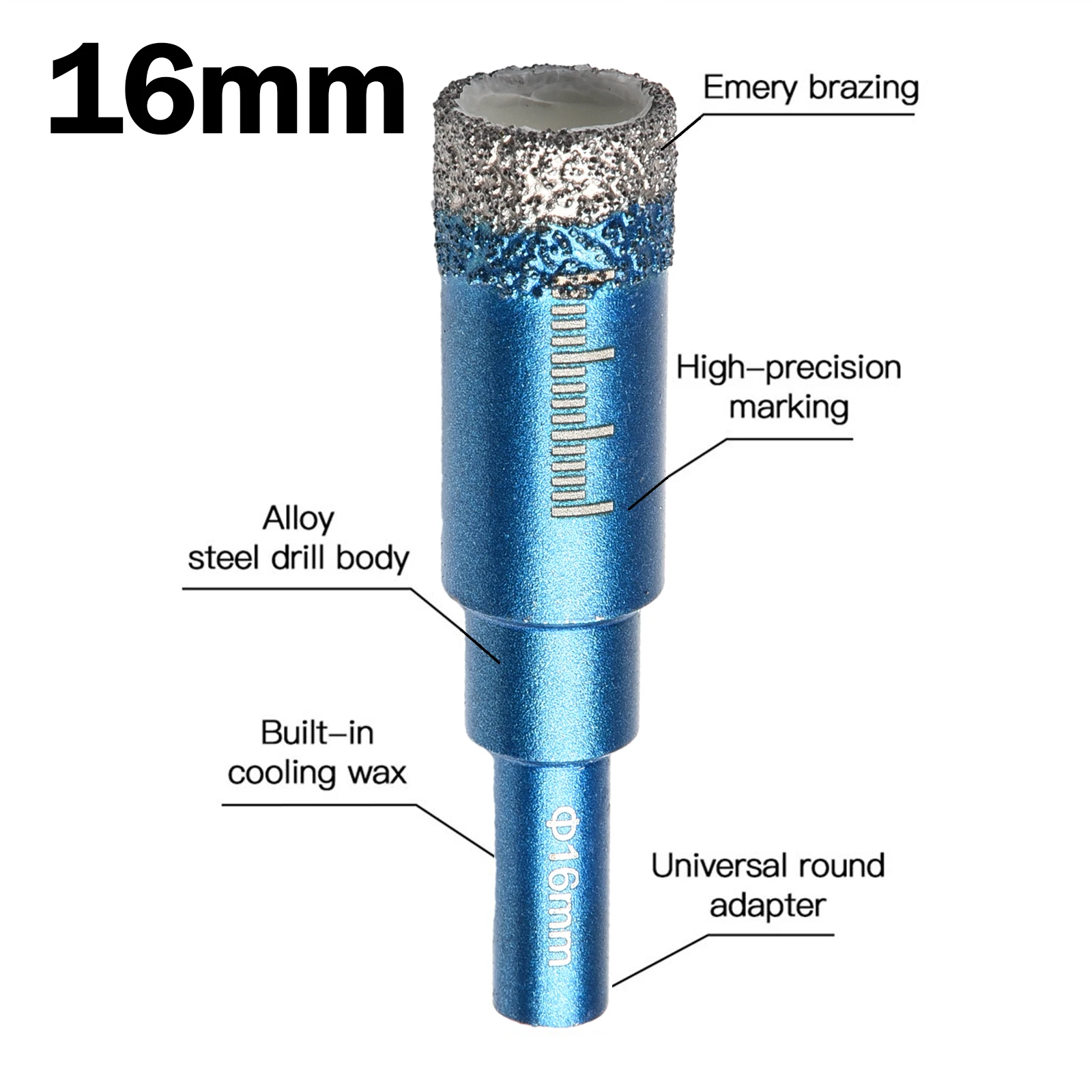 Diamond- Core Drill Bit Hole- Saw Cutter For Glass Marble Granite Drilling Punching For Consturction Tool Accessories
