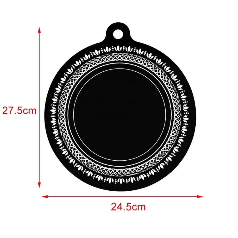 Black Induction Hob Protector Mat High Temperature Resistance Silicone Induction Cooktop Protector Placemat Anti Slip