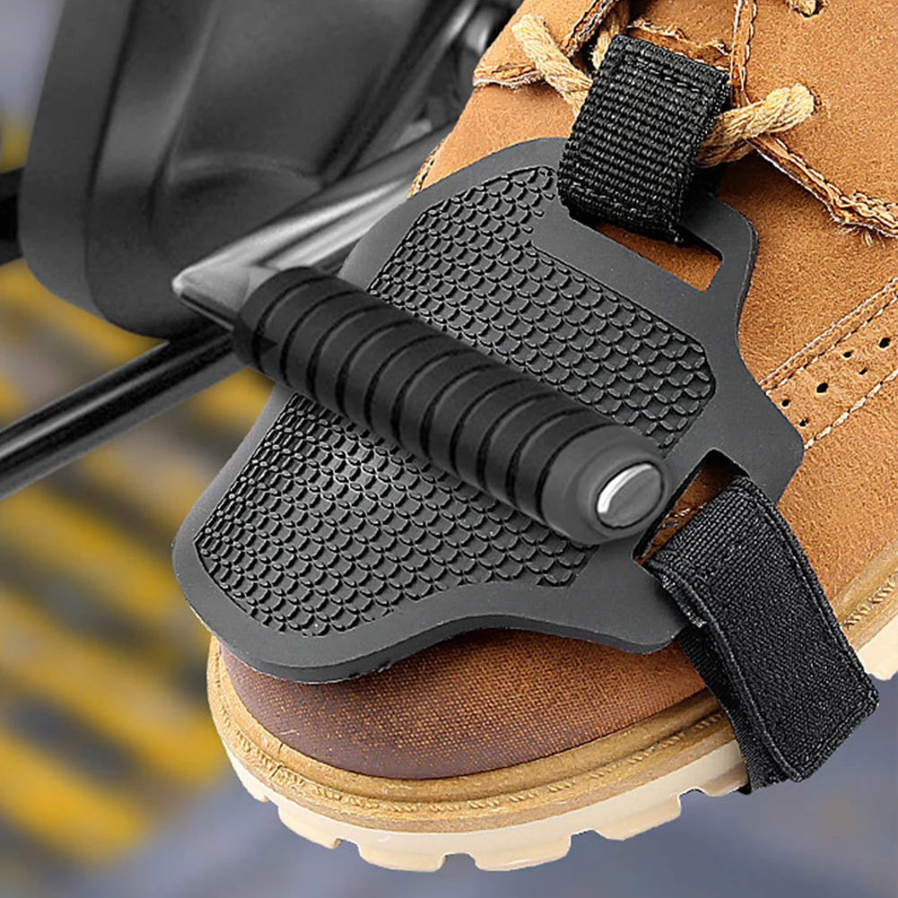 1-6 pçs almofadas de mudança da motocicleta ajustável durável shifter capa bota sapatos protetor leve bota protetor engrenagem acessórios ﻿