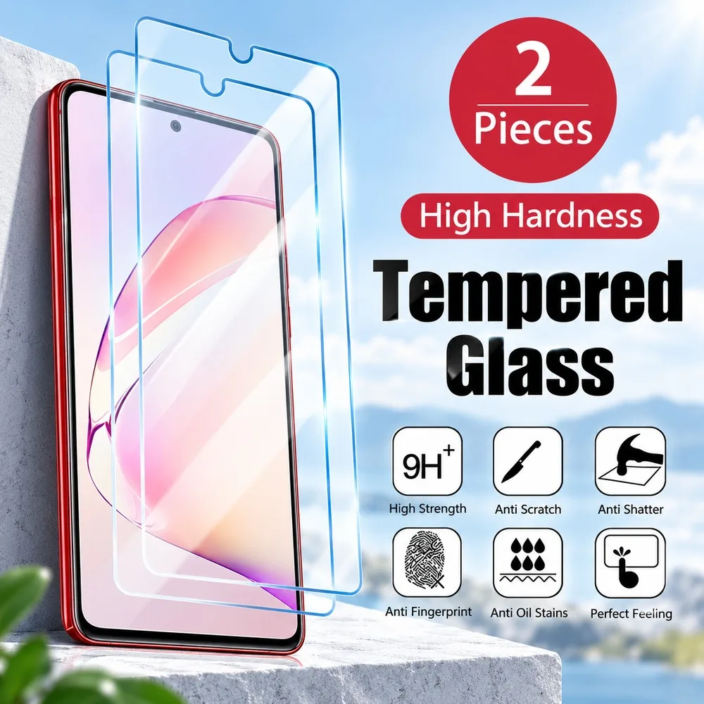 2PCS Screen Protector For Samsung Galaxy A32 4G A32 5G A33 5G A34 A35 Tempered Glass For Samsung Galaxy A36 A37 A51 A52 A52s 5G