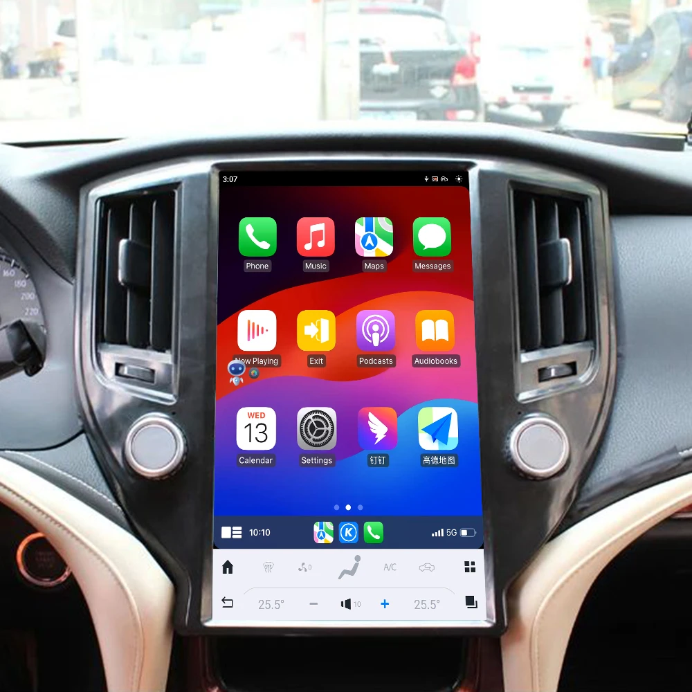 Tela de Toque de 13,6 Polegadas para a Quatorzeª Geração Crown 2015-2018, Unidade Principal de Rádio Multimídia Carplay Auto