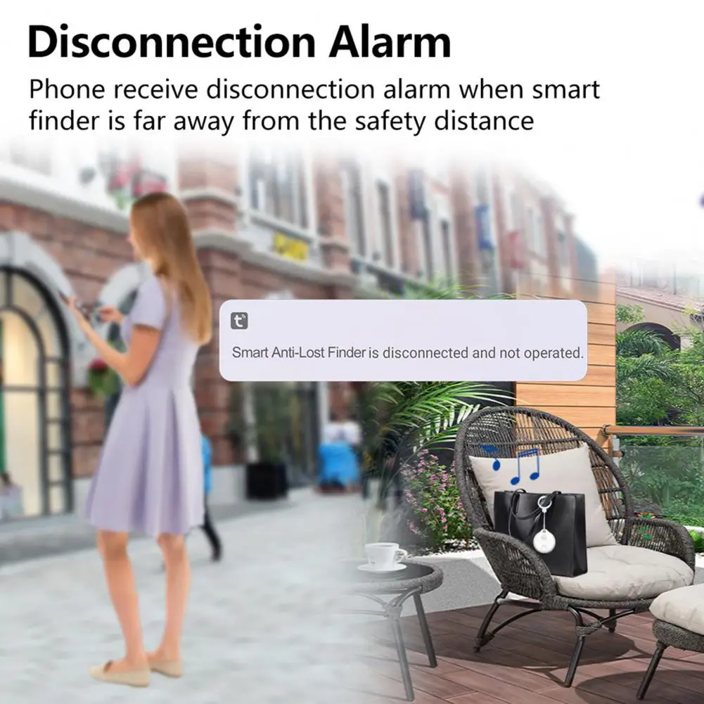 Smart Tracker  Reliable Universal Compact Size  Smart Key Phone Wallet Tracker Item Locator for Travel