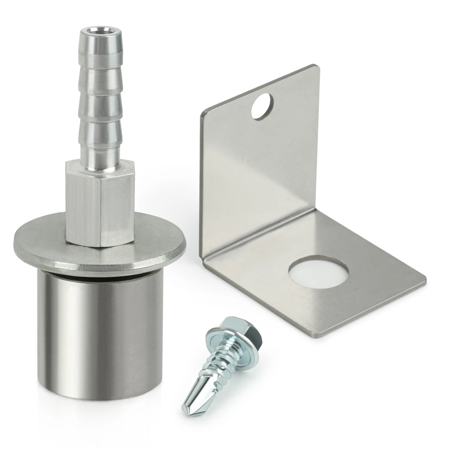 Válvula de ventilación del tanque de combustible, Kit de válvula rodante de montaje remoto para Holley Sniper EFI 5/16, espiga para manguera 19-174