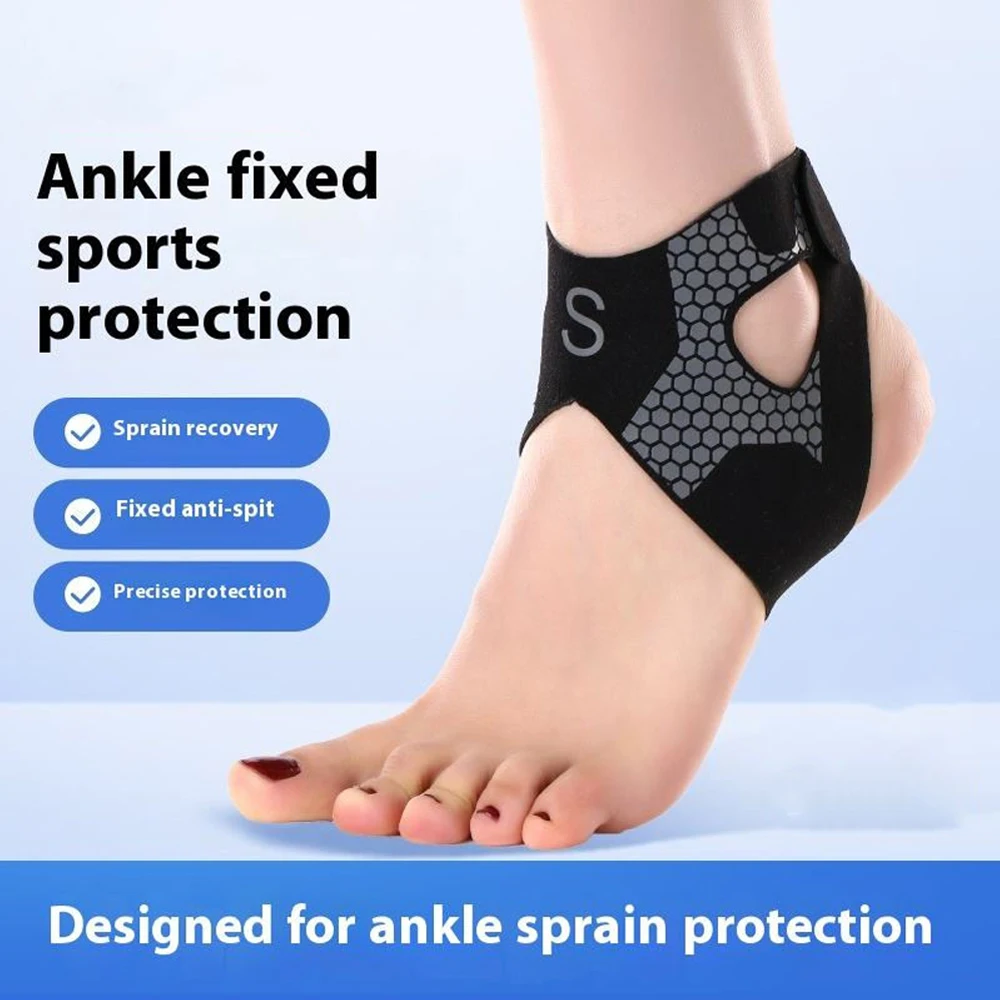 1pc New Compression Ankle Brace for Men and Women, Elastic Sprain Foot Sleeve for Sports Protect, Arthritis, Plantar Fasciitis