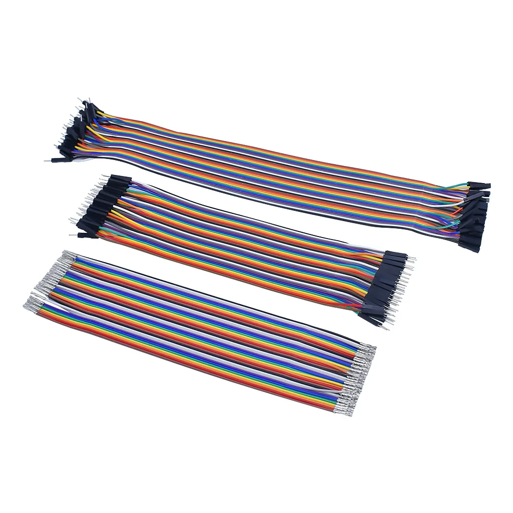 40PIN 15CM 20CM 30CM 40CM Dupont Line Male to Male + Female to Male and Female to Female Jumper Dupont Wire Cable for arduino