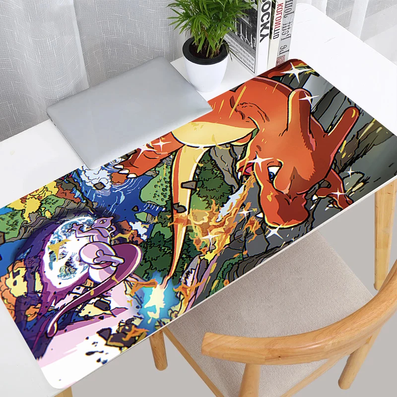 Mouse Pad Pokemon Pikachu anime Kawaii Gaming Accessories Notbook Computer Speed Mini Pc Gamer Keyboard Desk Mat Mousepad