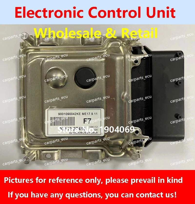 

39112-2B410 F7 For Hyundai Elantra Rena Car Engine Computer Board 39124-2B500 B610 ECU 39103-2B271 KM1 ME17.9.11