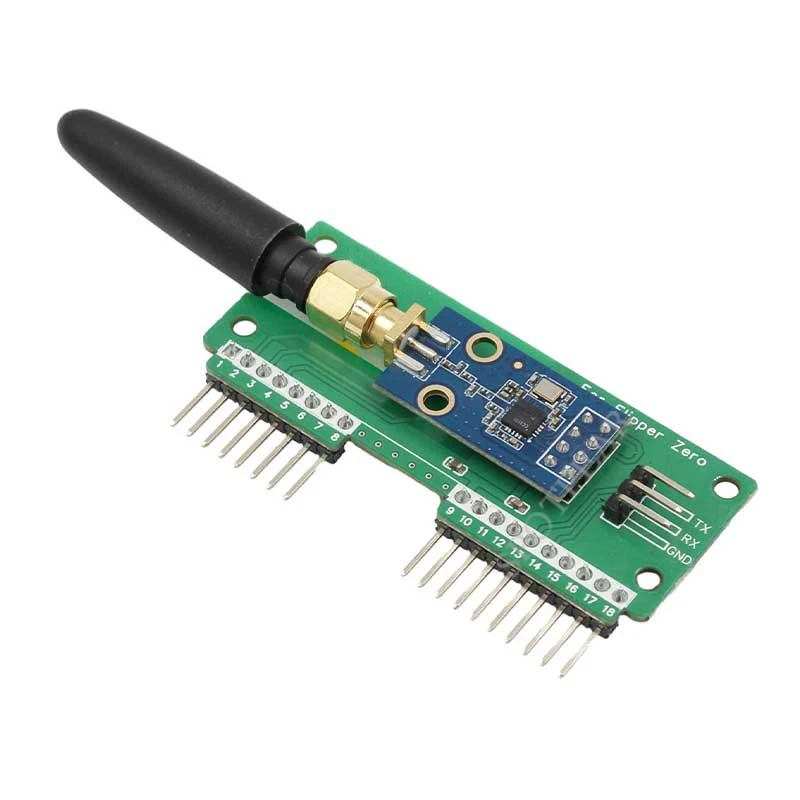 

Плата разработки CC1101 SubGhz 433Mhz GPIO для Flipper Zero, модуль мыши CC1101 для модификации Flipper Zero