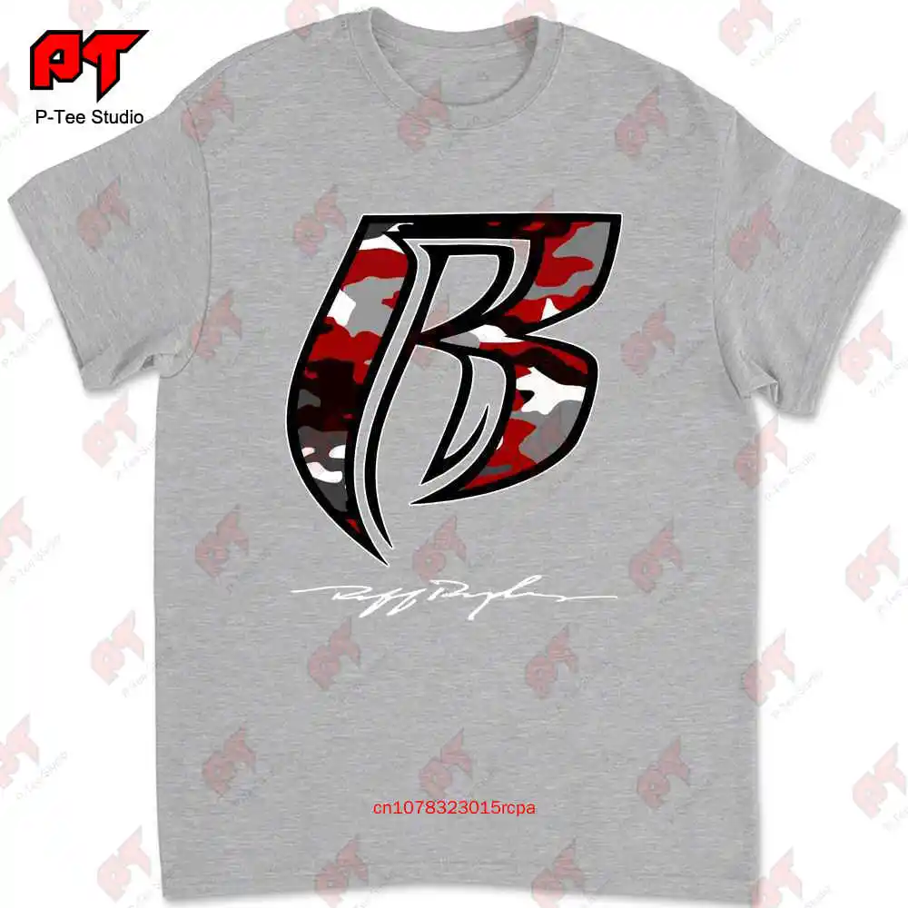 Dmx Ruff Ryders Camo Vermelho T-shirt, Rap Vintage, Touros Dmx Ruff Ryders Camo Vermelho T-shirt, Rap Vintage, Touros