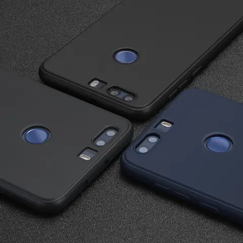 HereCase Ultra-thin Soft Matte Case for Huawei Honor 8 / 8 Lite 9 10 Cases TPU Flexible Slim Gel Back Cover High Quality