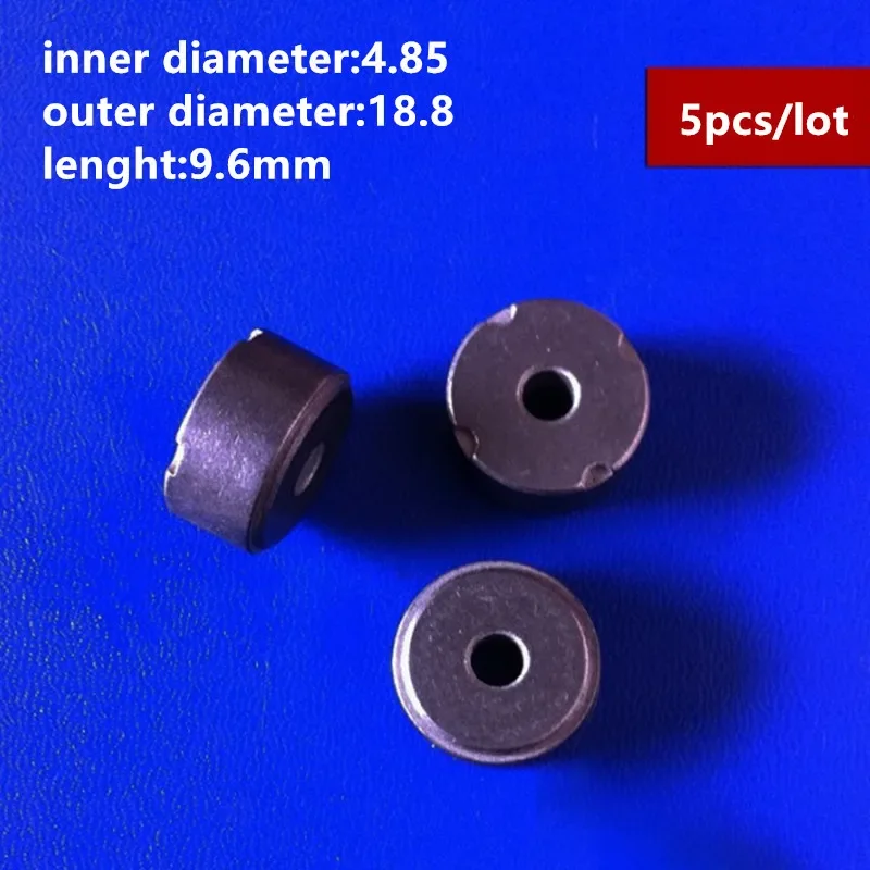 5pcs/lot No Lubricating Iron Base Shaft Sleeve Inner Diameter 4.85mm Outer Diameter 18.8mm Lenght 9.6mm