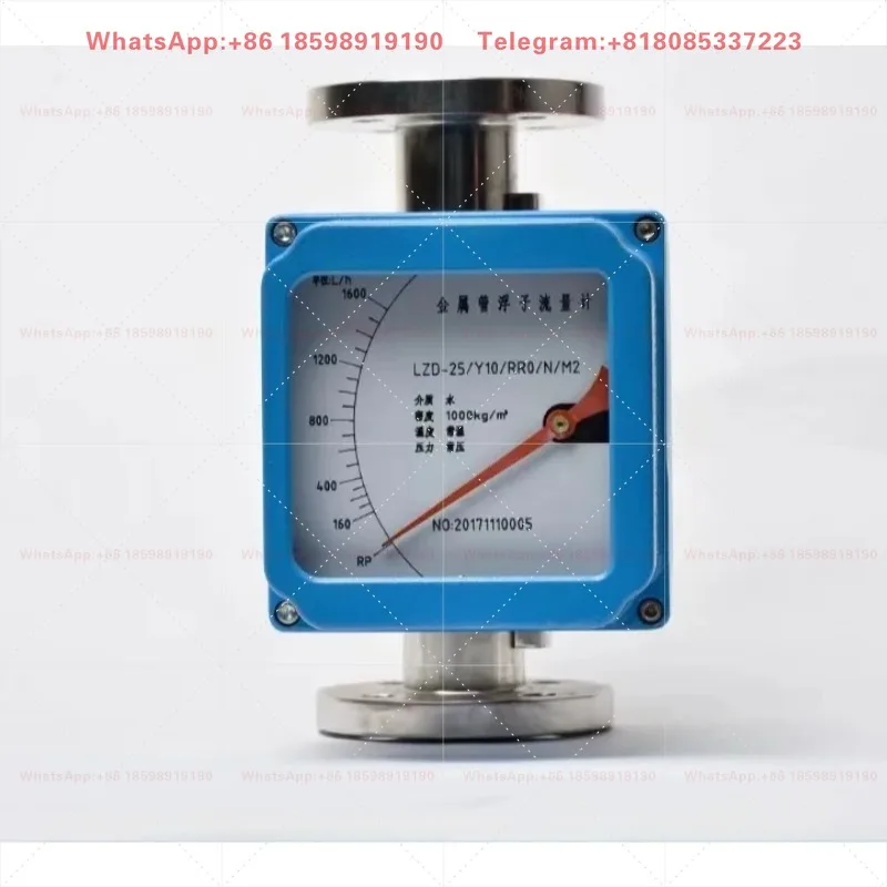 LZZ LZD Stainless Steel Metal Tube Rotameter Pointer Digital Display Explosion Proof Remote Transmission Flow Meter