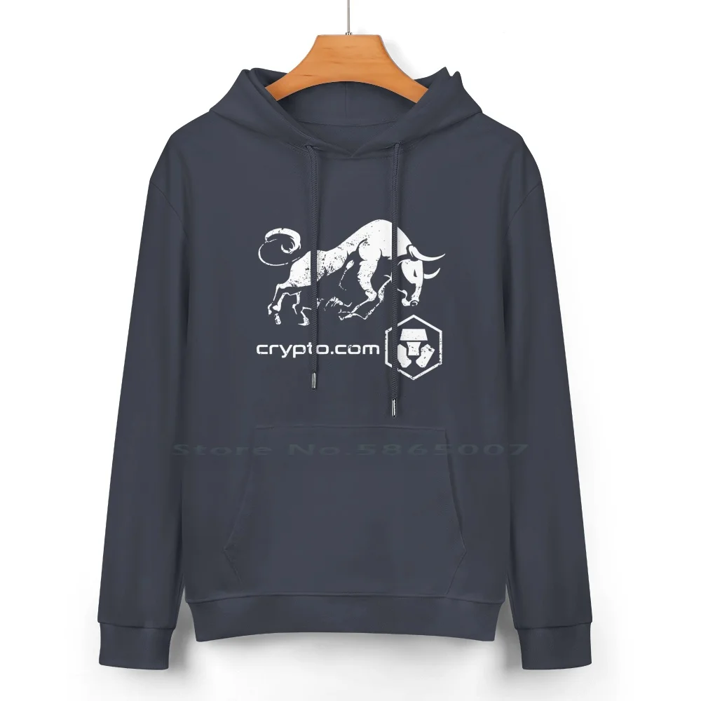 Crypto Com Pure Cotton Hoodie Sweater 24 Colors Cryptocurrency Bitcoin Blockchain Ethereum Hodl Trading Altcoin Binance Nft