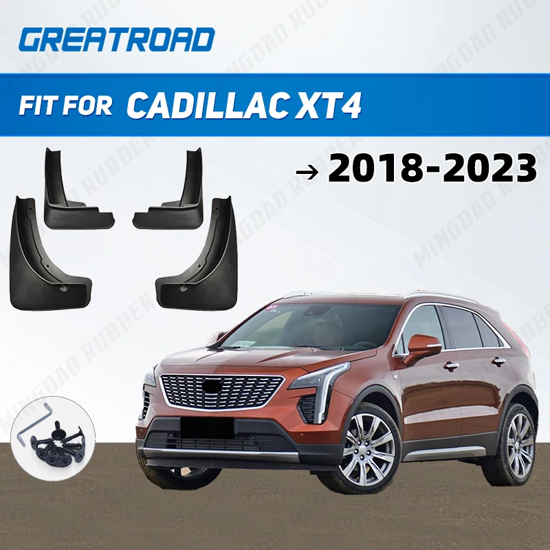 For Cadillac XT4 2018-2023 2019 2020 2021 2022 Mudflaps Splash Guards Mudguards Mud Flaps Fender car Accessories