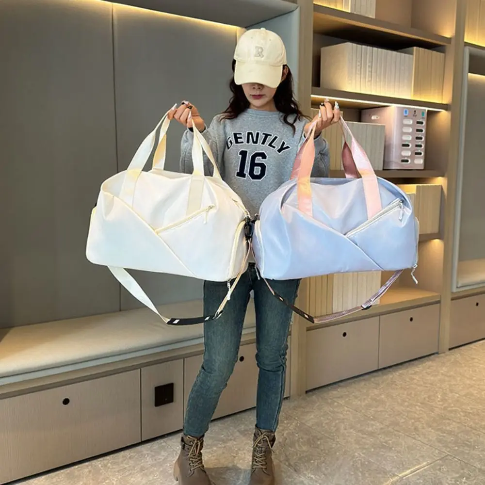 

Спортивная спортивная сумка большой емкости, водонепроницаемая ручная кладь, дорожная сумка для сухого и влажного отделения, легкая сумка для сухого и влажного воздуха