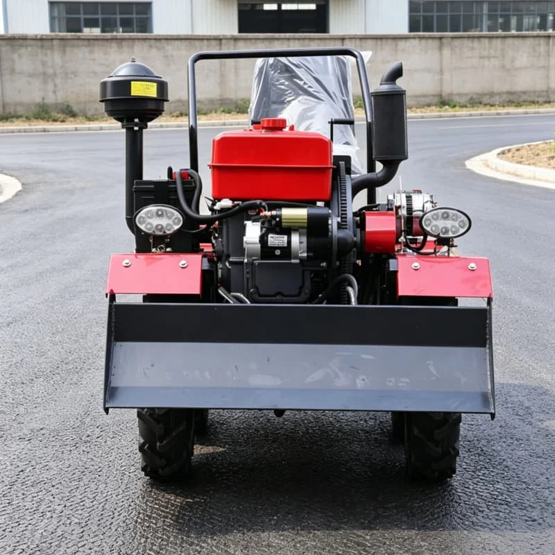 Customized Hot-selling Farm Four-wheel Rotary Tiller, Energy-saving & Time-saving Cultivator, 2026 Newly Upgraded Rotary Tiller